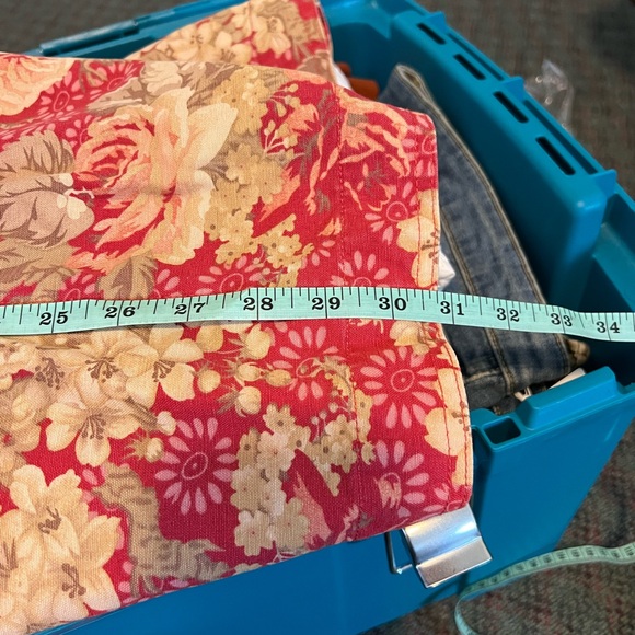 VINTAGE LL BEAN CHORE COAT FLORAL PRINT BARN JACKET XL - Picture 9 of 11